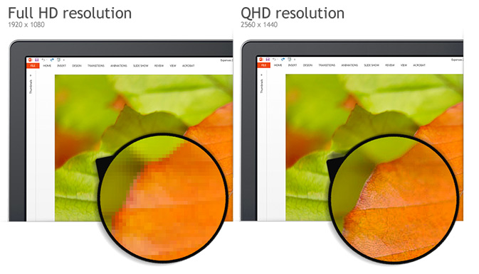Dell 24-skærm – P2416D: Et niveau med endnu flere detaljer.