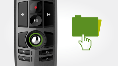Trackball for integrated mouse function
