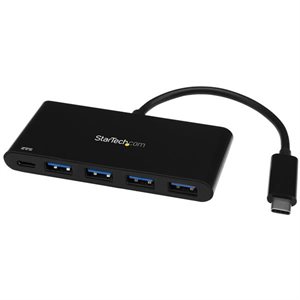 Turn a USB Type-C™ port on your laptop into four USB Type-A ports (5Gbps), plus power and charge your laptop