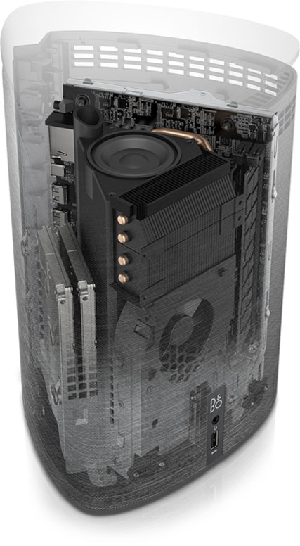 HP Desktop Computer Pavilion Wave 600-a011 (X6G18AA#ABA) Intel