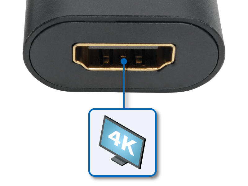 Tripp Lite USB C to HDMI Video Adapter Converter 4Kx2K M/F, USB-C to HDMI, USB  Type-C to HDMI, USB Type C to HDMI 6in - - U444-06N-HD4K6B - USB Adapters 