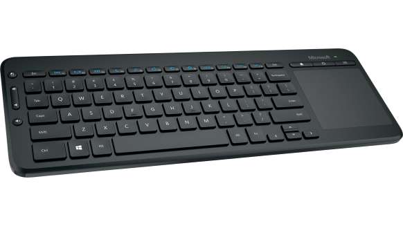 Zielig feedback staal Microsoft All-in-One Media Keyboard with Integrated Multi-Touch Trackpad -  Walmart.com