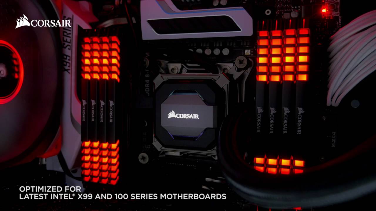 CORSAIR Vengeance LED 32GB (4 x 8GB) DDR4 3000 (PC4 24000) Memory