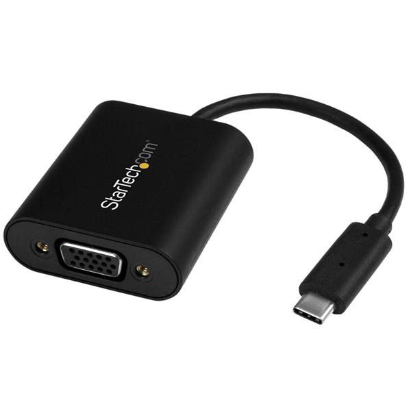 StarTech.com USB-C to VGA Adapter - 1920x1200 -USB Type C to VGA 