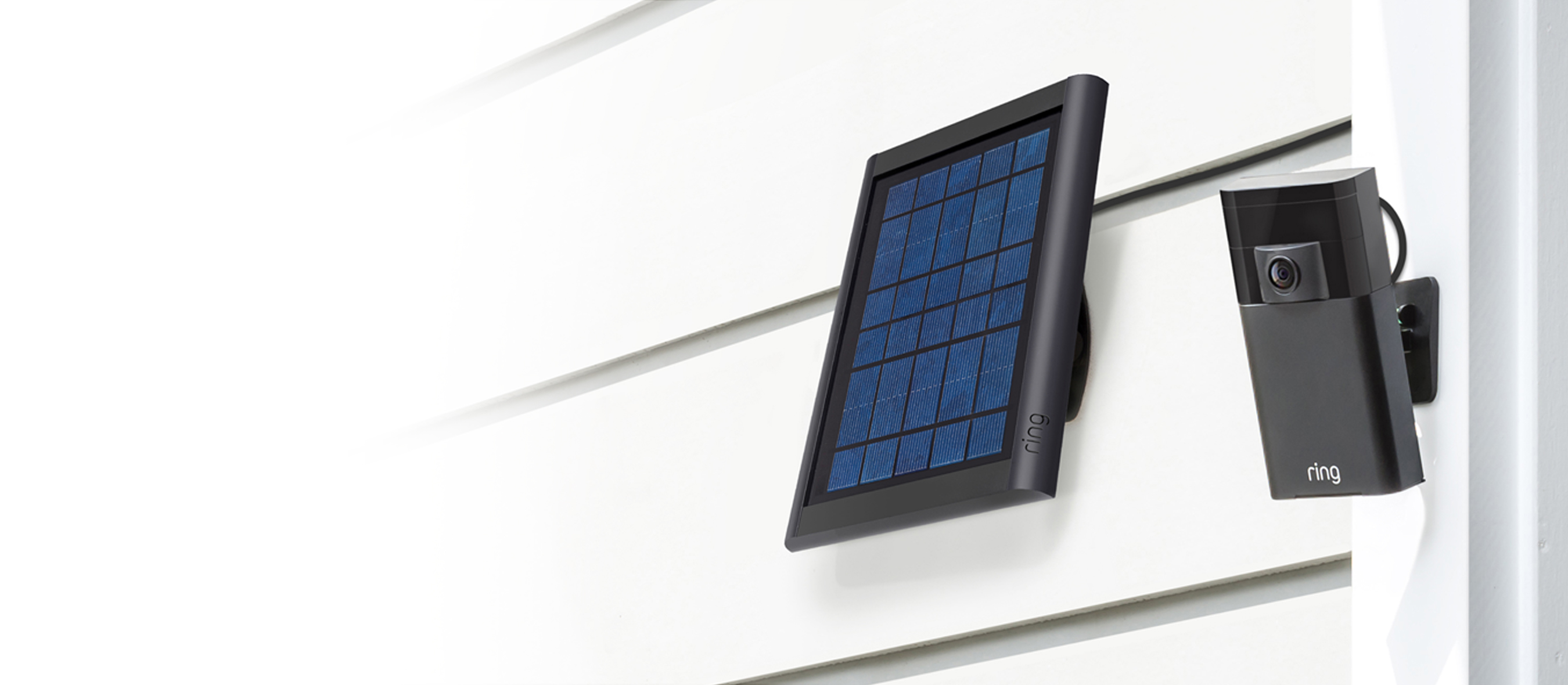 RING Solar Panel (USB-C) Smart Solar Panel Black Very