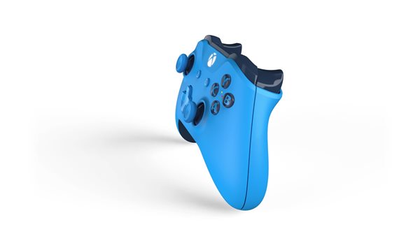 Microsoft Xbox One S Wireless Bluetooth Controller BLUE (Renewed)