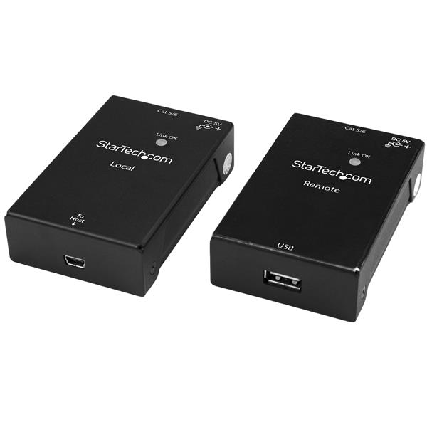 Connect a USB 2.0 device to your computer over long distances, using this single-port USB extender