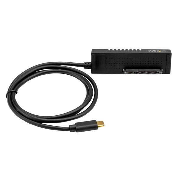  StarTech.com USB 3.1 to 2.5 SATA Hard Drive Adapter - USB 3.1  Gen 2 10Gbps with UASP External HDD/SSD Storage Converter (USB312SAT3CB) :  Electronics