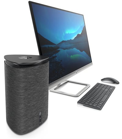 HP Desktop Computer Pavilion Wave 600-a011 (X6G18AA#ABA) Intel