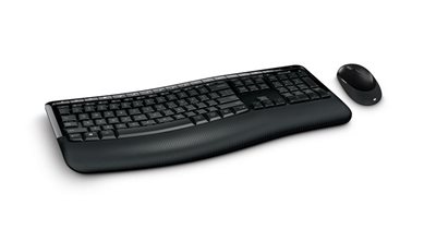 Enjoy a wireless comfort desktop with both style and security.