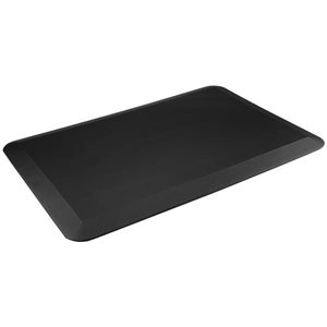 Increase your comfort and prevent fatigue while standing at your desk, with this ergonomically designed floor mat