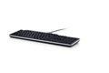 diapositive 4 sur 6, zoom avant, dell clavier multimédia professionnel filaire - kb522 - français