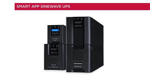 thumbnail video image 2 of CyberPower Smart App Sinewave PR2200LCDSL - UPS - 1980 Watt - 2070 VA, 2 of 6