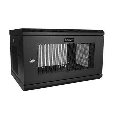 Use this wall mount network cabinet to mount your server or networking equipment to the wall