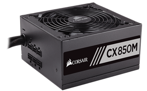 CX Series CX850M — 850 Watt 80 PLUS Bronze Certified Modular ATX PSU (2015 Edition)