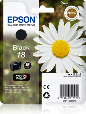 EPSON CARTUCCIA NERO 18