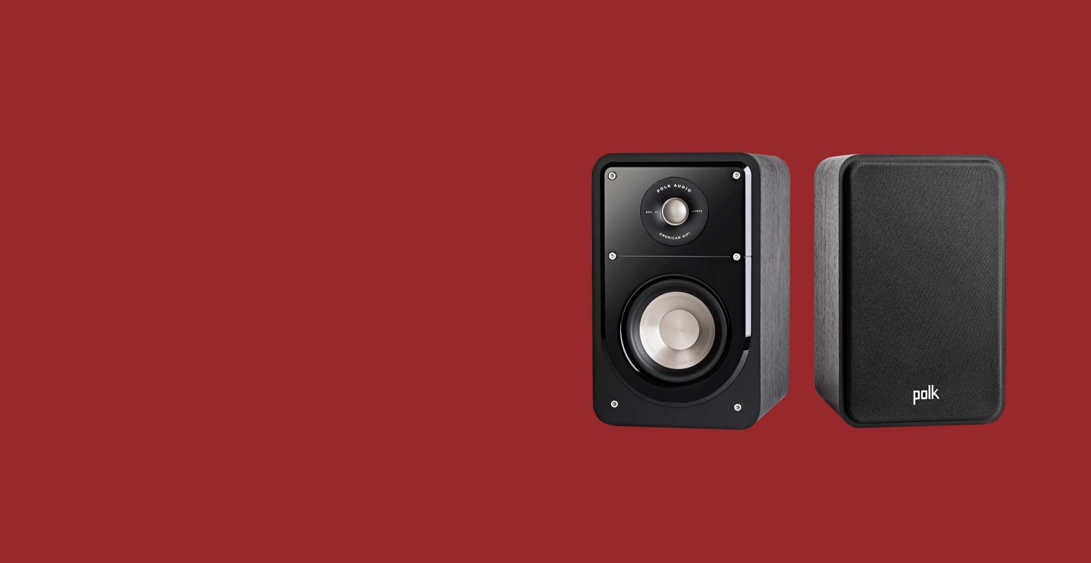 Polk Audio Signature S15 Home Theater Stereo Pair, Compact