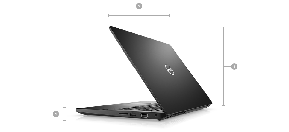 DELL Laptop Latitude Intel Core i5 7th Gen 7200U (2.50GHz) 8GB