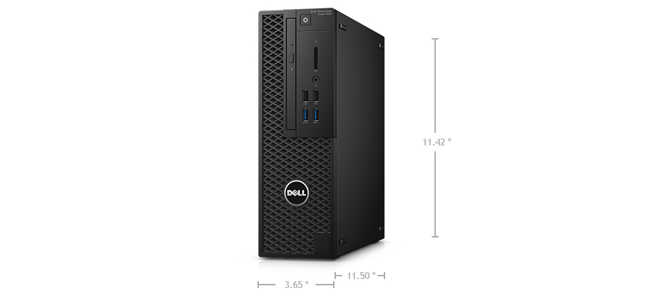 Dell Precision Tower 3420 - SFF - Core i7 7700 3.6 GHz - 8GB - 1TB
