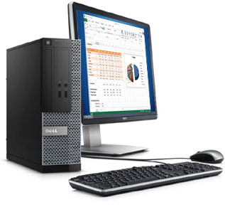 Dell OptiPlex 3020 Micro Desktop Computer Intel Core i3-4150T 3GHz