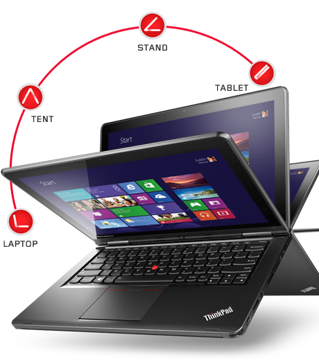 ThinkPad Yoga Ultrabook Intel Core i5-4200U 1.60GHz 12.5