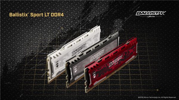 thumbnail video image 2 of "Crucial Ballistix Sport LT Gray 8GB DDR4-2400 UDIMM - BLS8G4D240FSB", 2 of 3