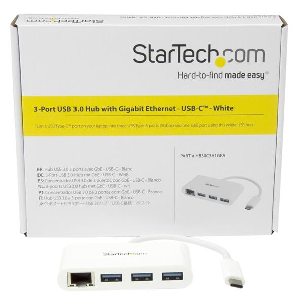 StarTech.com HB31C4AB  StarTech.com Hub Concentrador USB C de 4