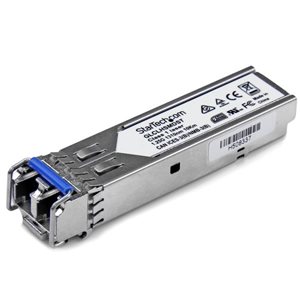 Add reliable, cost-efficient Gigabit Ethernet connections over single-mode/multi-mode fiber with this Mini-GBIC module