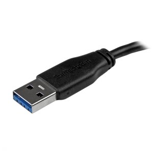 Slim, flexible USB wire for convenient installations and minimal clutter - position your external hard drive as needed on your desktop