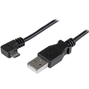 Laden Sie Ihre stromhungrigen Mobilgeräte mit diesem 0,25 mm² Micro-USB-Kabel