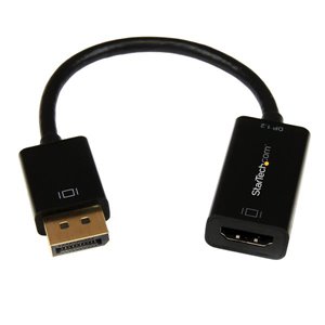 Connect an HDMI monitor to a DisplayPort video source