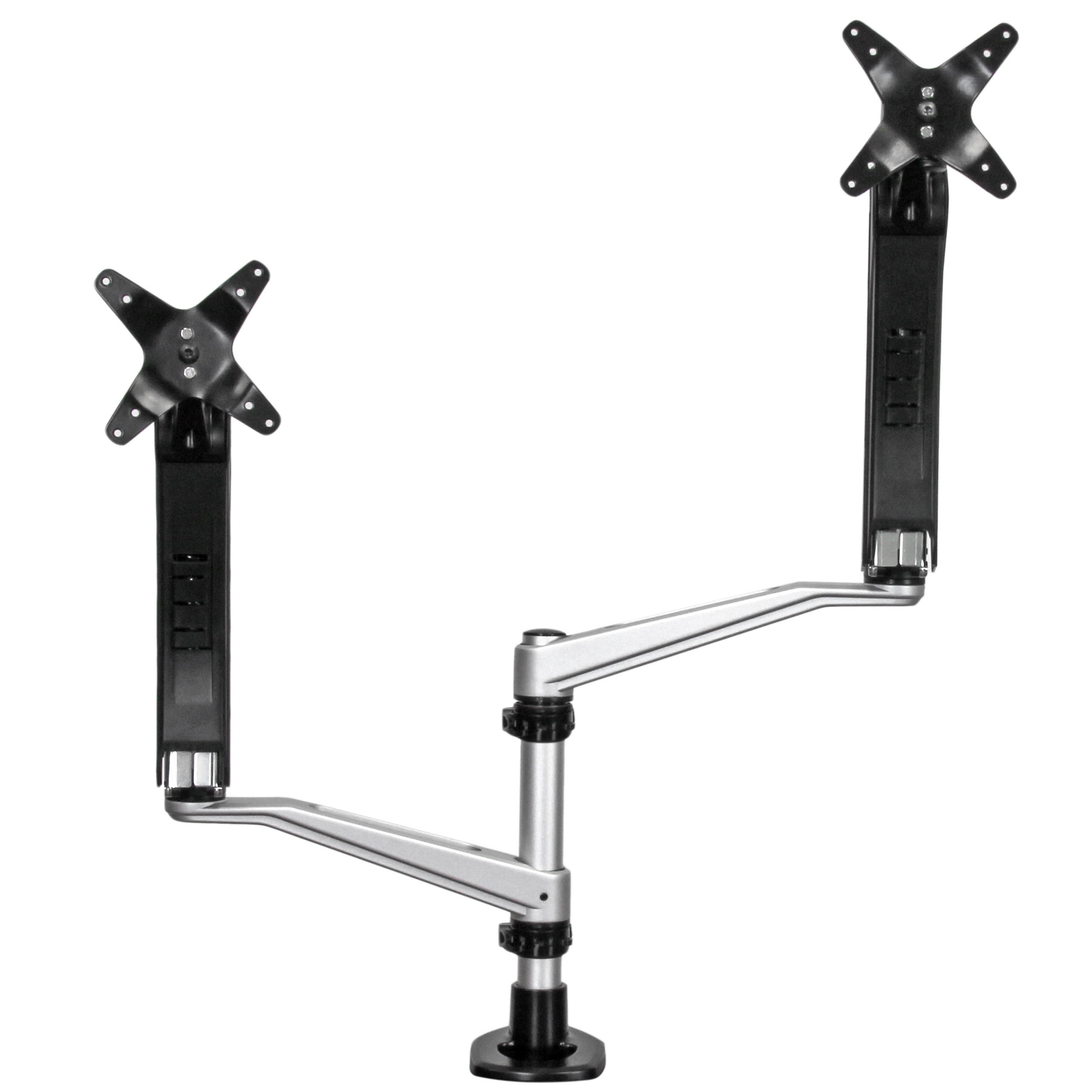 Shop  StarTech.com Desk Mount Dual Monitor Arm - Full Motion Articulating  Arms - Premium Dual Monitor Stand - For up to 30 (19.8lb/9kg) VESA Mount  Monitors - Tool-less Assembly - Steel & Aluminum