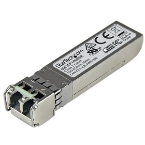 Add reliable and cost-effective 10 Gigabit Ethernet connections over multimode fiber with this SFP+ module
