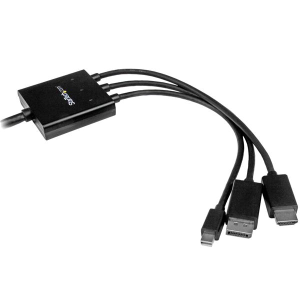 Câble Mini DisplayPort vers HDMI - 2m - 4K 30Hz - Câble/Cordon Adaptateur  Convertisseur mDP vers HDMI