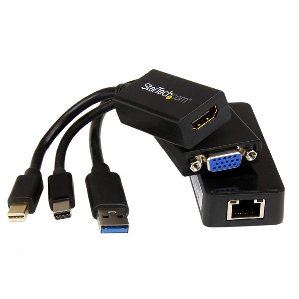 HDMI VGA and GBT Ethernet Adapter Bundle |