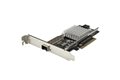 slide 1 of 5, zoom in, get advanced connectivity over multimode or single-mode fiber, by adding a 10gbase-lr/sr open sfp+ port to your server or workstation