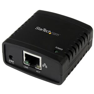 Share a standard USB printer with multiple users over an Ethernet network