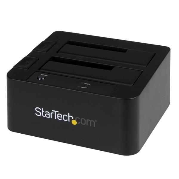 folie 1 von 4, vergrößern, verbinden und wechseln sie ganz einfach zwei 2.5- oder 3,5-zoll-sata-iii-laufwerke über esata oder usb 3.0