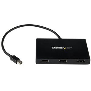 Schließen Sie drei HDMI-fähige Monitore über einen einzigen Mini DisplayPort-Ausgang an einen Laptop oder ein Ultrabook™ an