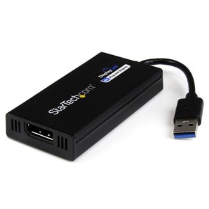 Connect an additional DisplayPort monitor to your PC with USB 3.0 technology capable of playback at 4K