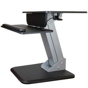 Turn your desk into a sit-stand workspace with easy height adjustment, for increased comfort and productivity