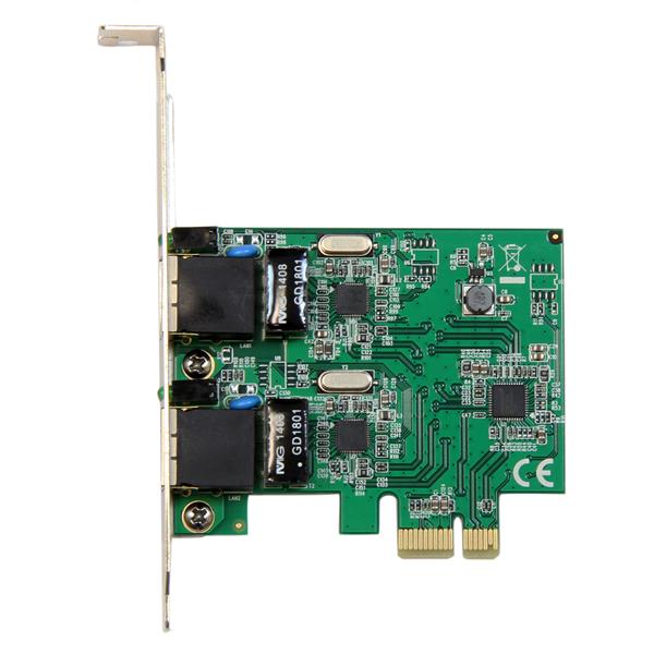 Shop Startech Com Dual Port Gigabit Pci Express Server Network Adapter Card 1 Gbps Pcie Nic Dual Port Server Adapter 2 Port Ethernet Card St1000spexd4 Network Adapter Pcie Gigabit Ethernet X 2