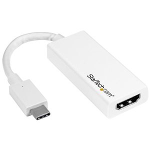 Schließen Sie MacBooks, Chromebooks oder Laptops mit USB-C an ein HDMI-Display oder einen HDMI-Projektor an