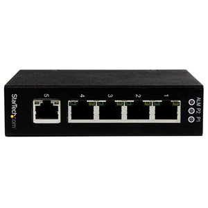 5 10/100/1000 Mbps unmanaged RJ45 Ethernet ports