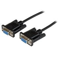 Lot De 2 Câbles Série DB9 RS232 Coudés 90° - 50 Cm, Femelle à Femelle, Pour Modem, Imprimante, équipement Industriel - 8