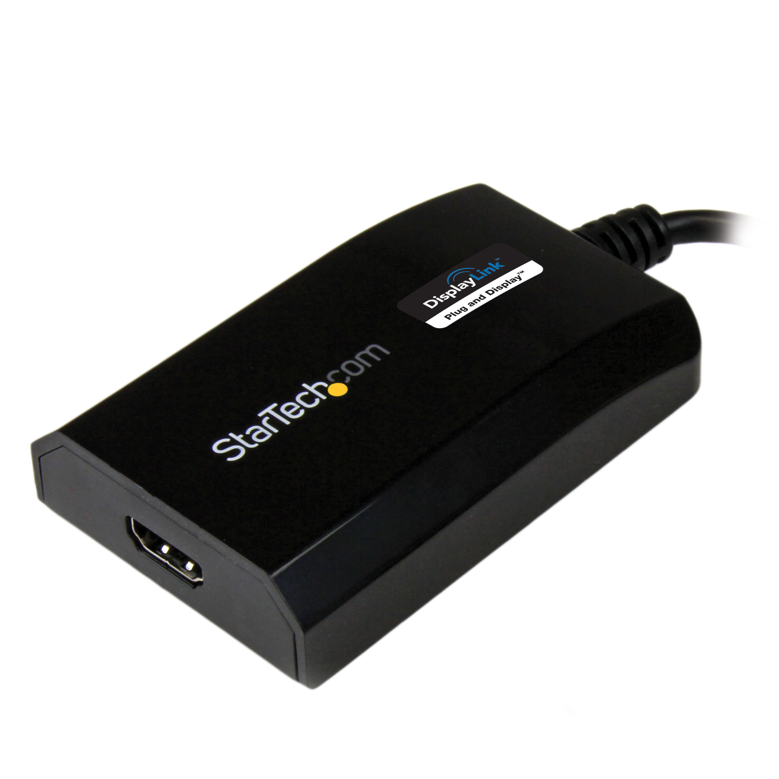 Adaptateur USB 3.0 vers HDMI - Carte graphique externe multi écran avec hub  USB à 3 ports - 1920x1200 / 1080p