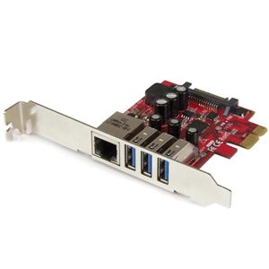 Running low on expansion slots? Merge USB 3.0 and GbE into a single PCIe combo card