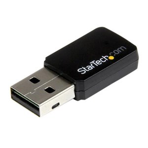 Add dual-band Wireless-AC connectivity to a desktop or laptop computer through USB 2.0