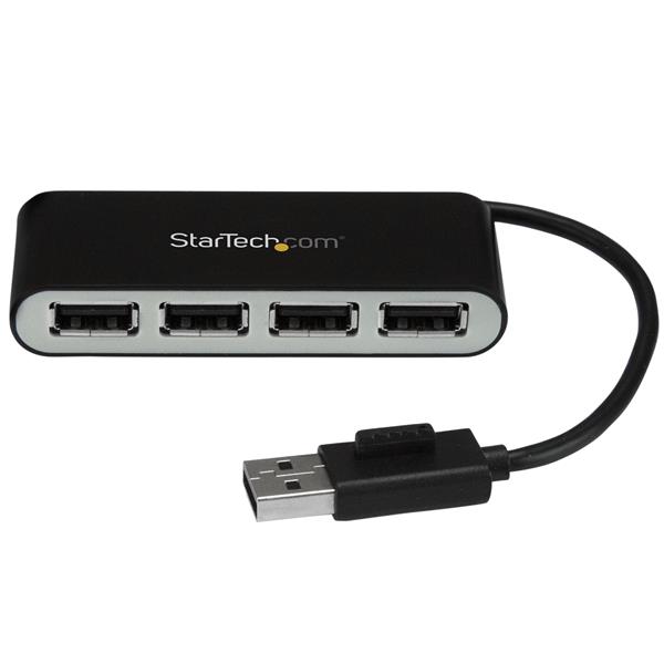 solnedgang Tranquility hærge 4-port StarTech.com 4 Port USB 2.0 Hub - USB Bus Powered - Portable Multi  Port USB 2.0 Splitter and Expander Hub - Sm... | Dell USA
