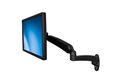 slide 5 of 8, zoom in, wall mount a monitor to save space, and adjust your viewing angle with one-touch height adjustment